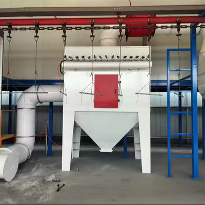 Linea di rivestimento in polvere automatizzata personalizzata ad assorbimento a vuoto Linea di verniciatura in polvere