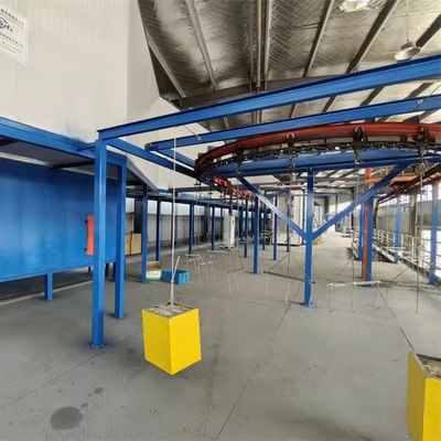 Linea di rivestimento in polvere orizzontale non standard per substrati in acciaio Peso 10000 kg