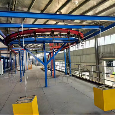 Linea di rivestimento in polvere elettrostatica polifunzionale