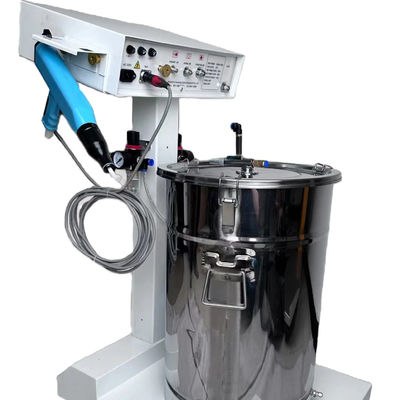 Macchina di rivestimento in polvere con rapido cambiamento di colore 28 kg peso basso costo di manutenzione
