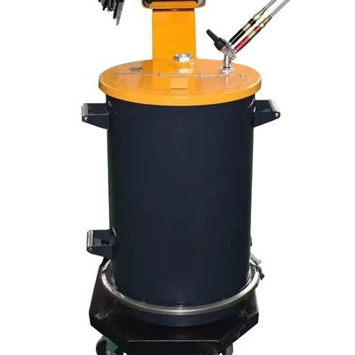 50W Potenza Industrial Powder Coating Booth Machinery con sistema di spruzzatura automatico