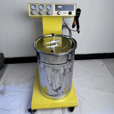Macchina per la spruzzatura elettrostatica di polvere metallica per substrato di acciaio con rivestimento a vuoto HXC-600A