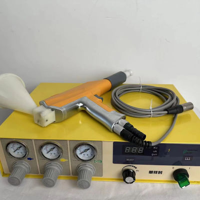 Macchina per la spruzzatura elettrostatica di polvere metallica per substrato di acciaio con rivestimento a vuoto HXC-600A