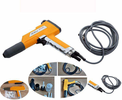 Pistola elettrostatica portatile per rivestimento in polvere con portata regolabile per professionisti