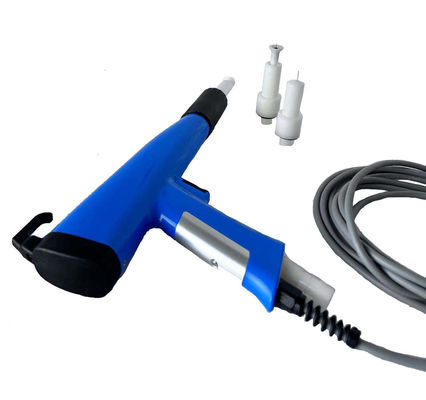 Linea di assemblaggio professionale HXC-Q2 personalizzata Verniciatura della superficie del metallo Pistola di spruzzo di rivestimento in polvere elettrostatica