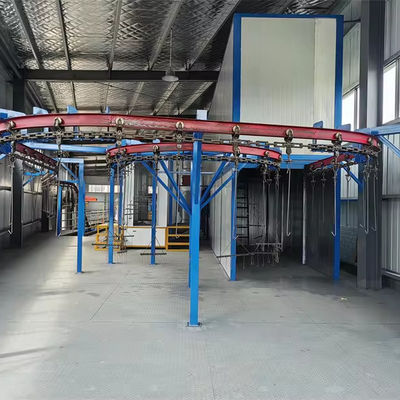 Macchina di rivestimento in polvere automatica a carico pesante a prova di graffi ridotta