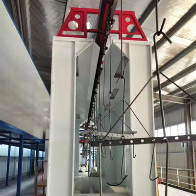 Macchina di rivestimento in polvere automatica a carico pesante a prova di graffi ridotta