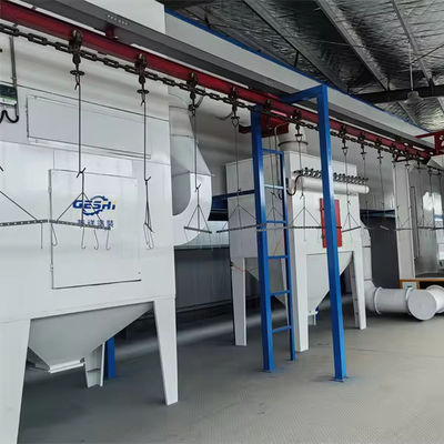 Linea di rivestimento in polvere orizzontale non standard per substrati in acciaio Peso 10000 kg