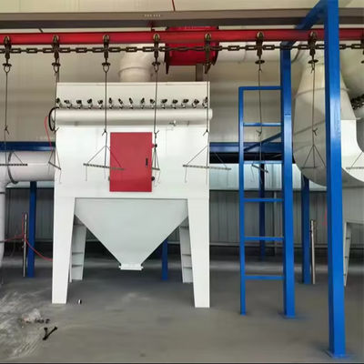 Linea di rivestimento in polvere orizzontale non standard per substrati in acciaio Peso 10000 kg