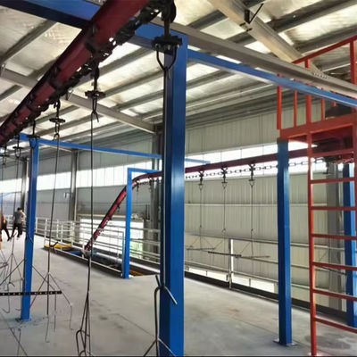 120 mm Linea di rivestimento in polvere di metallo isolante facile manutenzione resistenza agli UV