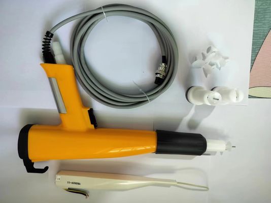 Pistola di spruzzo elettrostatica portatile con rivestimento in polvere