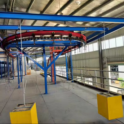 Linea di produzione di rivestimento in polvere completamente automatica Efficienza energetica Alta precisione