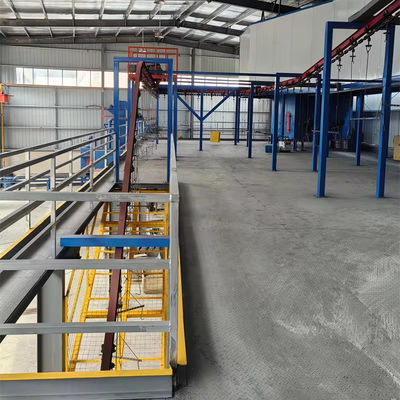 Linea di produzione di rivestimento in polvere completamente automatica Efficienza energetica Alta precisione
