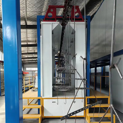 Linea di produzione di rivestimento in polvere completamente automatica Efficienza energetica Alta precisione