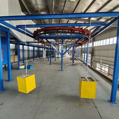 Linea di verniciatura a polvere personalizzata ad alta precisione per il rivestimento del substrato in acciaio