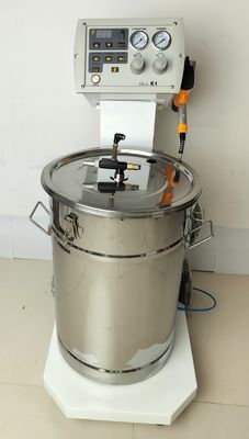 Substrato di acciaio HXC-KI Macchina manuale di spruzzatura elettrostatica a polvere ad assorbimento a vuoto