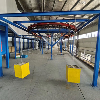 Protezione dell'ambiente Sistema automatico di rivestimento in polvere