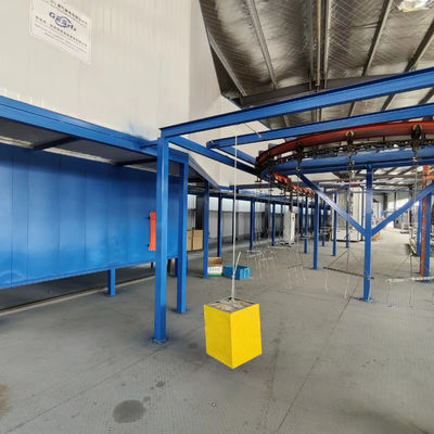 Parti di telaio Sistemi di rivestimento in polvere industriale Risparmio energetico Alta precisione