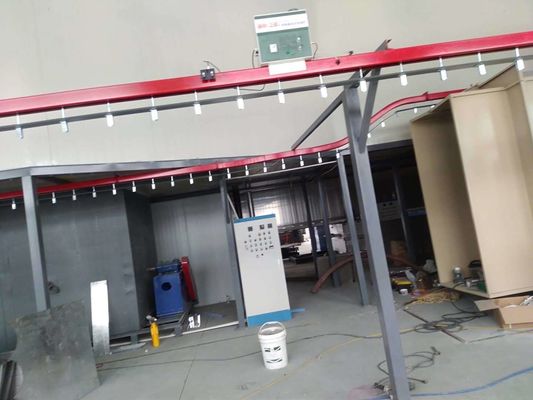 Linea di rivestimento in polvere automatica versatile a bassa manutenzione