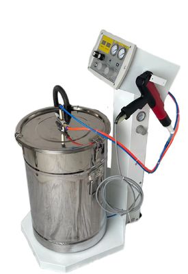 Macchine per rivestimento in polvere di metallo con verniciatura a spruzzo elettrostatica per la produzione su larga scala