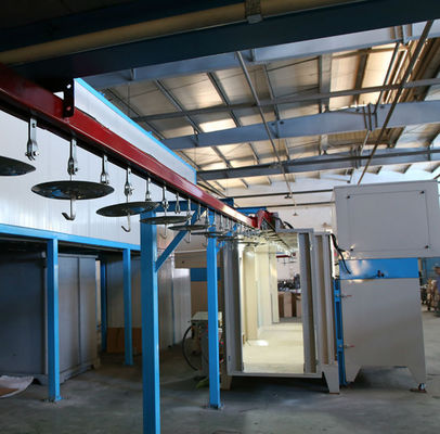 Linea di produzione di rivestimento in polvere completamente automatica facile da usare