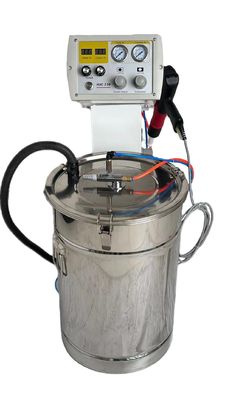 Pistola di spruzzo di polvere industriale macchina elettrostatica di rivestimento automatico per rivestimento metallico
