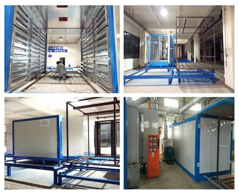 Sicurezza Controllo preciso dell'efficienza energetica del forno per rivestimento in polvere personalizzato