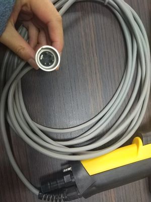 Pistola manuale flessibile per rivestimento in polvere di substrato di acciaio