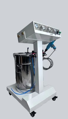 Macchina di rivestimento in polvere con rapido cambiamento di colore 28 kg peso basso costo di manutenzione