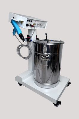 Macchina di rivestimento in polvere con rapido cambiamento di colore 28 kg peso basso costo di manutenzione