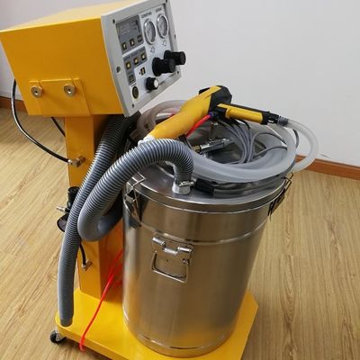 28 kg di peso elettrostatico polvere di rivestimento di spruzzo macchina a per impianto di produzione