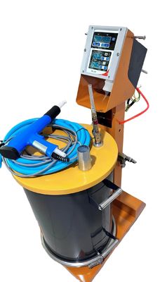 Funzione di rivestimento in polvere della superficie metallica Attrezzature per pistole da spruzzatura per rivestimento coerente