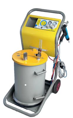 Macchina di rivestimento in polvere di alluminio personalizzata Macchina di verniciatura elettrostatica ecocompatibile