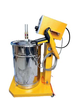 Sottostrato di acciaio HXC-K1 Macchina manuale di spruzzatura elettrostatica di polvere con rulli