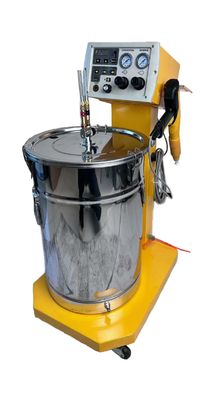 Sottostrato di acciaio HXC-K1 Macchina manuale di spruzzatura elettrostatica di polvere con rulli