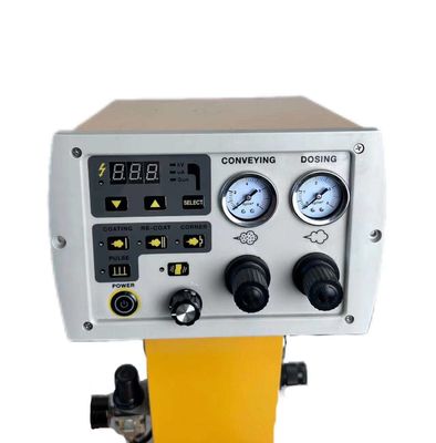 Sottostrato di acciaio HXC-K1 Macchina manuale di spruzzatura elettrostatica di polvere con rulli