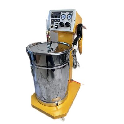 Apparecchiature per il rivestimento in polvere di superfici metalliche con pistola di rivestimento elettrostatico