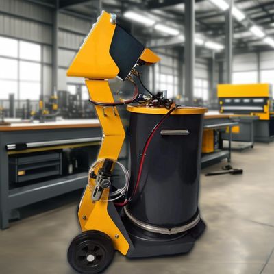 Macchina per il rivestimento manuale di polvere di substrato di acciaio intelligente