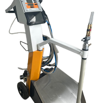 Macchina per rivestimento in polvere vibrante con rapido cambiamento di colore per l'applicazione su substrato di ferro