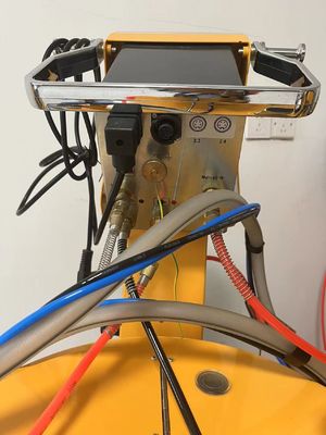 Macchina per rivestimento in polvere vibrante con rapido cambiamento di colore per l'applicazione su substrato di ferro