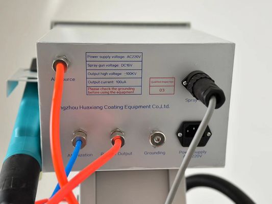 28 kg Peso  Optiflex 2B Sistema di cambio rapido del colore con rivestimento manuale elettrostatico in polvere