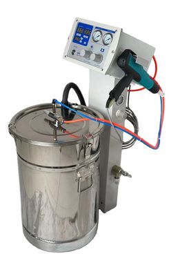 Progettazione della macchina di rivestimento industriale a polvere con cabina di rivestimento automatico a spruzzo e vuoto