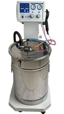 Progettazione della macchina di rivestimento industriale a polvere con cabina di rivestimento automatico a spruzzo e vuoto