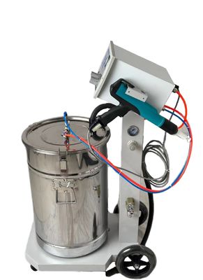 Sistema di rivestimento in polvere vibrante con rapido cambiamento di colore per tutti i tipi di substrati metallici