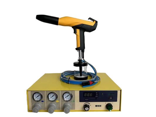 Vibrazione assorbente Casio Powder Coating Gun per apparecchiature industriali a substrato in acciaio