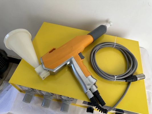 Casio Elektro Statik Boya Steel Substrate Powder Coating Gun con assorbimento delle vibrazioni