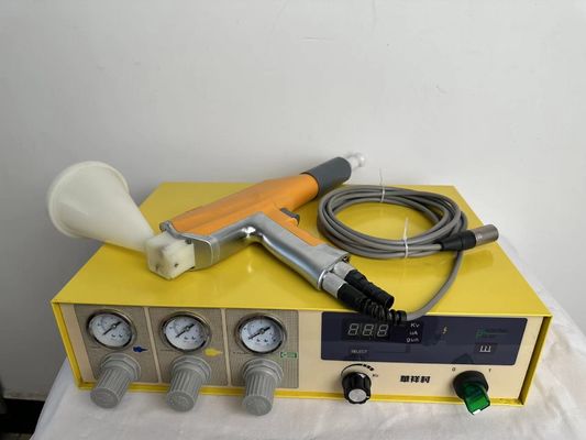 Casio Elektro Statik Boya Steel Substrate Powder Coating Gun con assorbimento delle vibrazioni