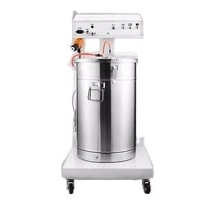 Macchine per rivestimento elettrostatico a polvere per rivestimento di superfici metalliche in impianti di produzione