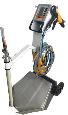 Macchina per il rivestimento in polvere per il trattamento superficiale