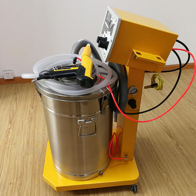 Pistola di rivestimento in polvere Macchina di spruzzo in polvere per ruote di auto Motore